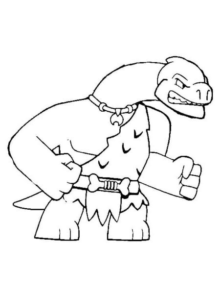 Heroes of Goo Jit Zu coloring pages
