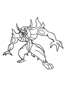 Grimmsnarl Pokemon coloring pages - Free Printable