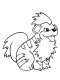 Growlithe Pokemon coloring pages - Free Printable