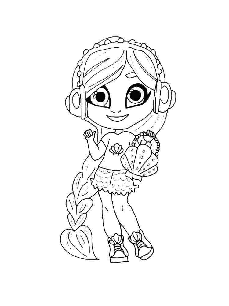 Hairdorables coloring pages