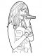 Hannah Montana coloring pages