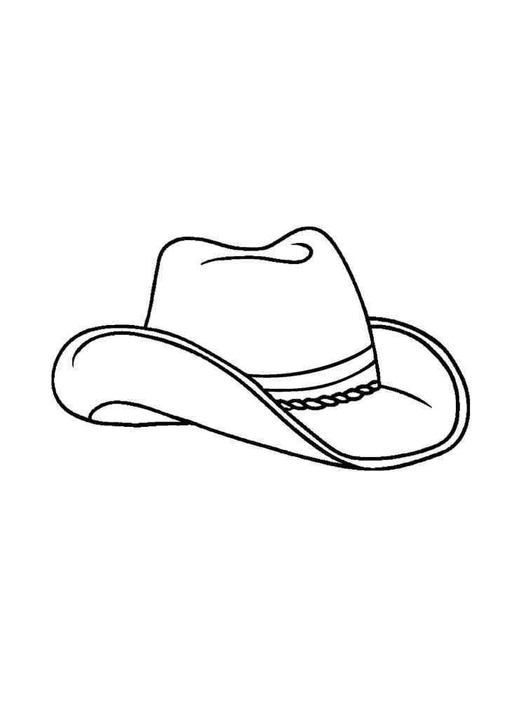 Sun Hat Coloring Pages