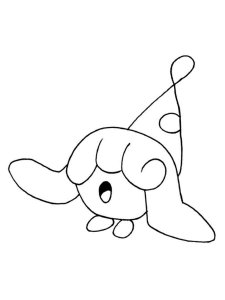 Hatenna Pokemon Coloring Pages - Free Printable