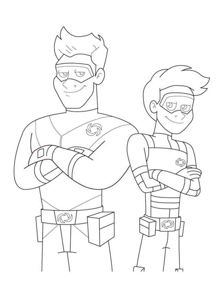 Henry Danger coloring pages