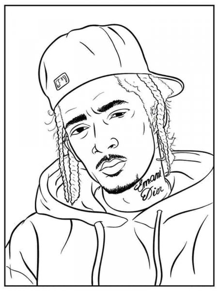 Hip-Hop & Rap coloring pages