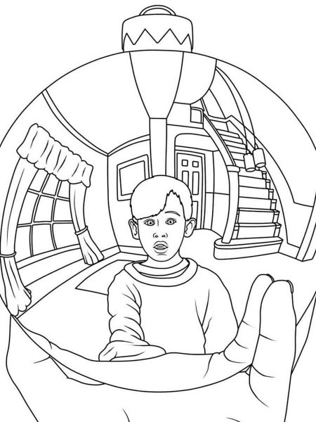 Home Alone coloring pages - Printable Home Alone Coloring Page