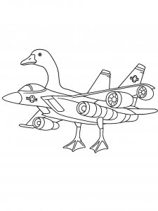 Chimpanzini Bananini coloring page