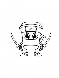 Capuccino Assassino coloring page