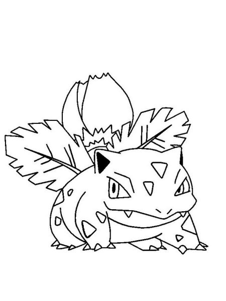 Pokemon Ivysaur coloring pages - Free Printable