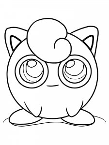 Jigglypuff Coloring Page 13