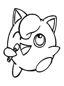 Jigglypuff Coloring Page 5