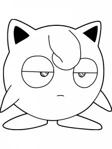 Jigglypuff Coloring Page 6