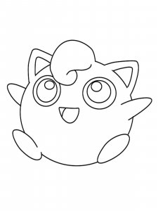 Jigglypuff Coloring Page 8