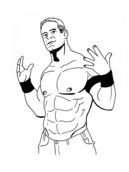 John Cena coloring pages