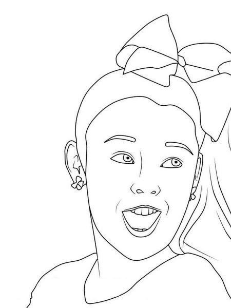 Jojo Siwa coloring pages - Free Printable