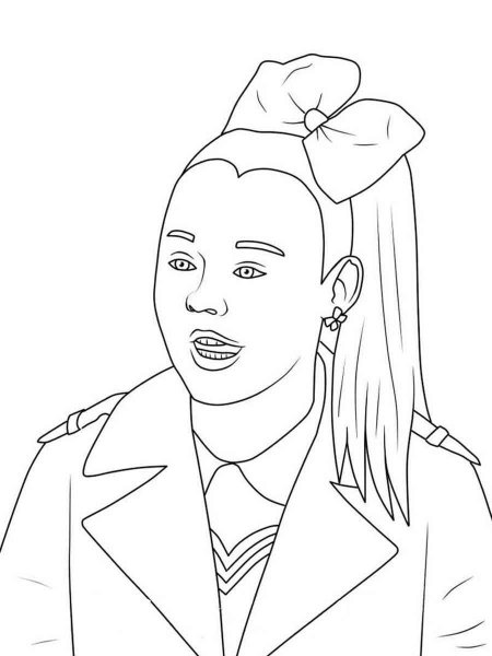 Jojo Siwa coloring pages - Free Printable