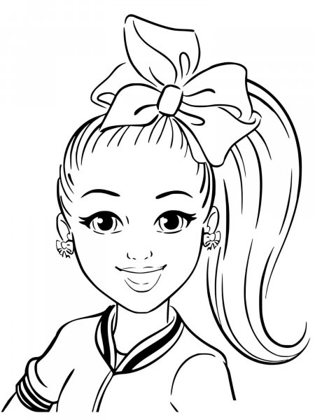 Jojo Siwa coloring pages - Free Printable