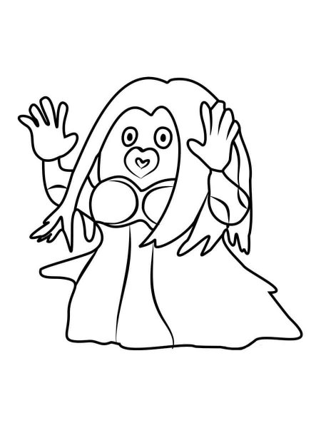 Jynx Pokemon coloring pages - Free Printable