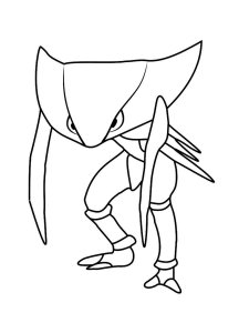 Kabutops Pokemon coloring pages - Free Printable