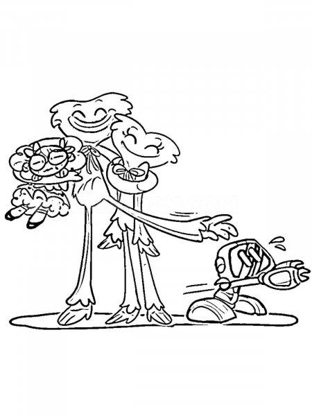 Kissy Missy coloring pages