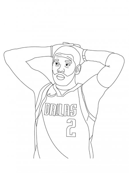 Kyrie Irving coloring pages