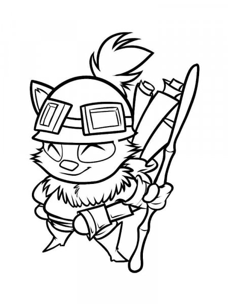 League Of Legends coloring pages