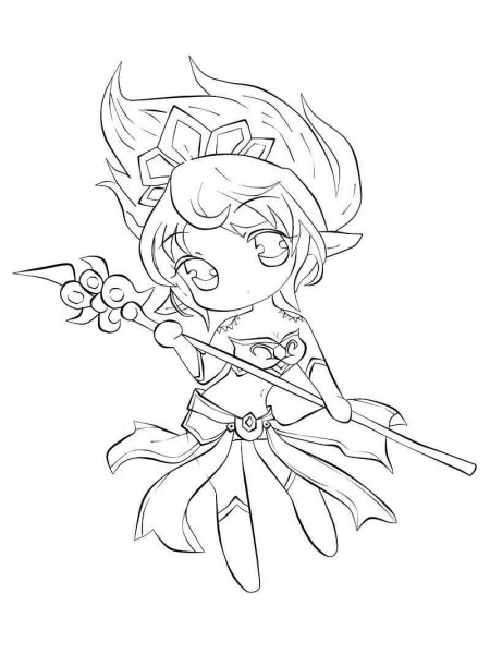 League Of Legends coloring pages