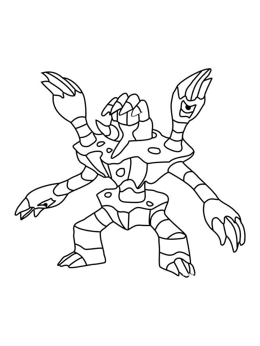 Legendary Pokemon Coloring Pages Free Printable