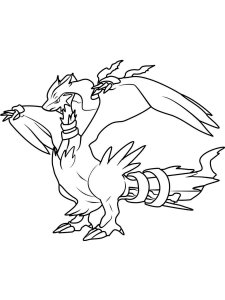 Legendary Pokemon coloring pages - Free Printable