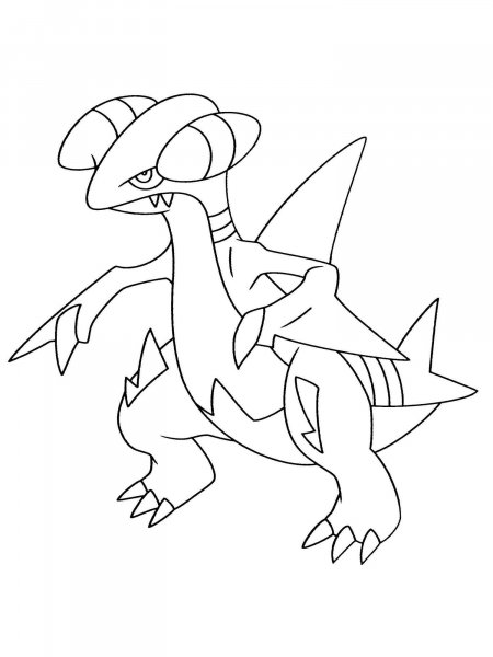 Legendary Pokemon coloring pages - Free Printable