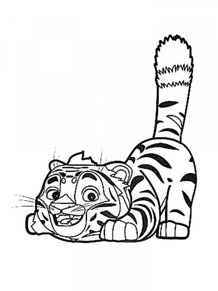 Leo & Tig coloring pages