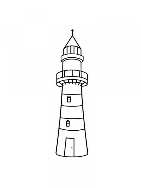 Lighthouse coloring pages