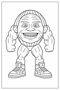 Lin Gang Melon coloring page 1