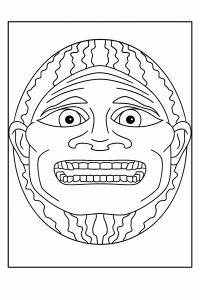 Lin Gang Melon coloring page 2