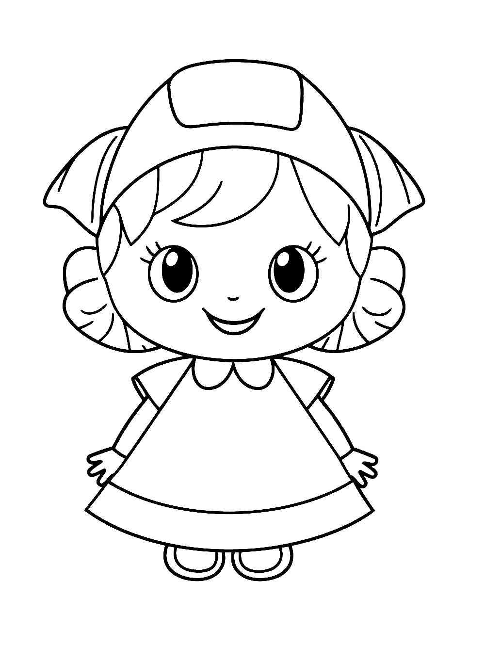 Little Girl coloring pages