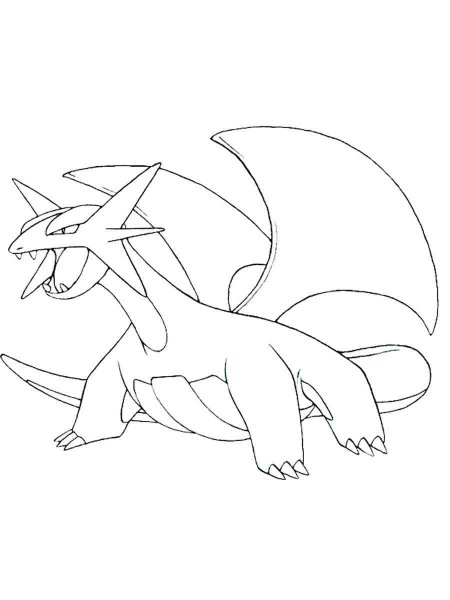 Pokemon Lugia coloring pages - Free Printable