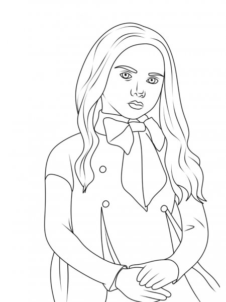 M3GAN coloring pages