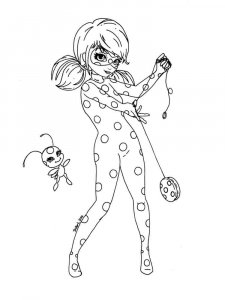 Marinette Coloring Pages 11