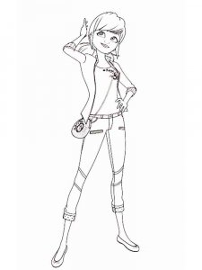 Marinette Coloring Pages 14