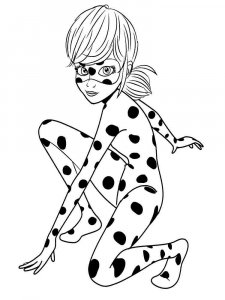 Marinette Coloring Pages 7