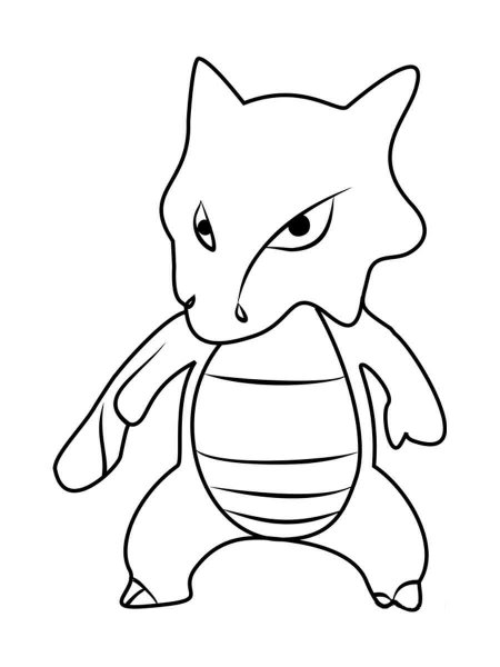 Pokemon Marowak coloring pages - Free Printable