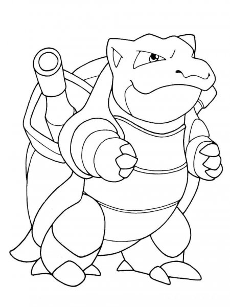 Mega Pokemon coloring pages