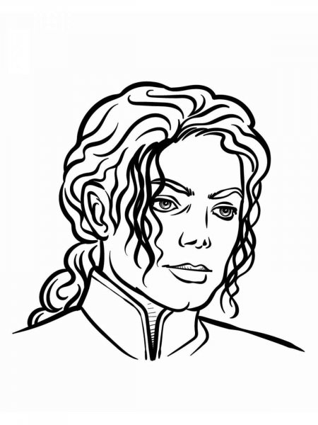 Michael Jackson coloring pages