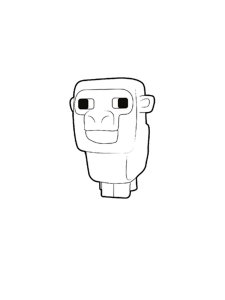 Minecraft Movie Coloring Page 15