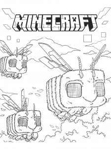 Minecraft Movie Coloring Page 9