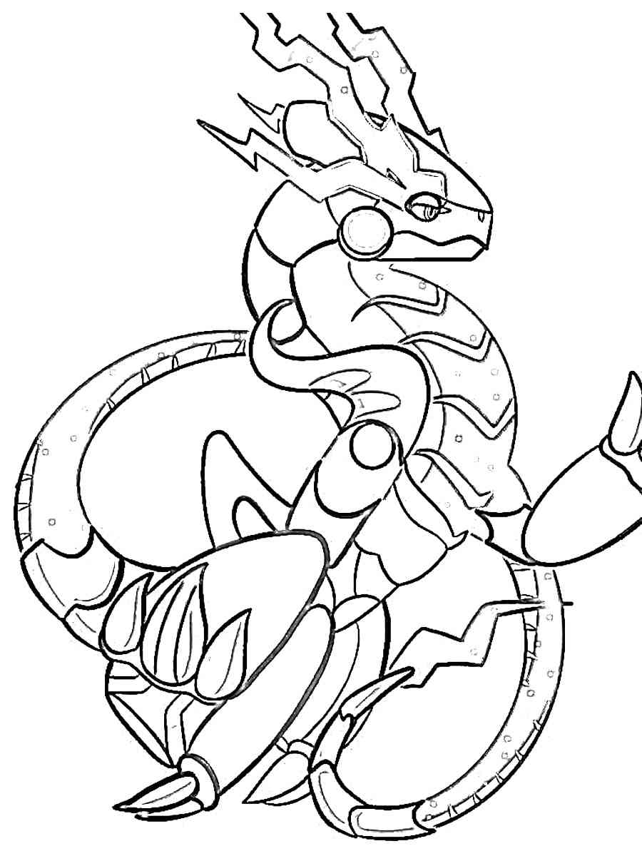 miraidon coloring page png pokemon