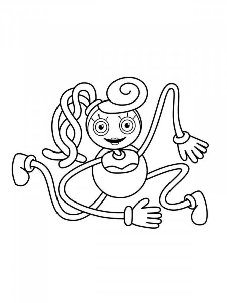 Mommy Long Legs coloring pages