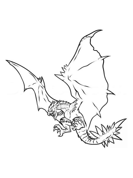 Monster Hunter coloring pages