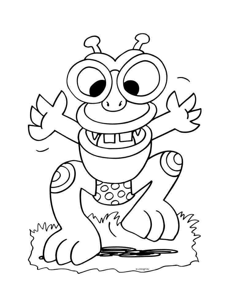 Monsters coloring pages. Download and print Monsters coloring pages