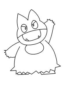 Pokemon Munchlax coloring pages - Free Printable